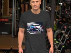 Bavarian Autosports Logo with Car – T-Shirt